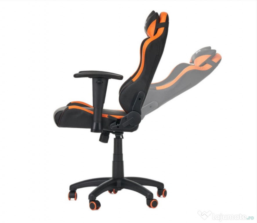 Scaunul de Gaming Serioux Orange Perfect pentru Tinerii Gameri