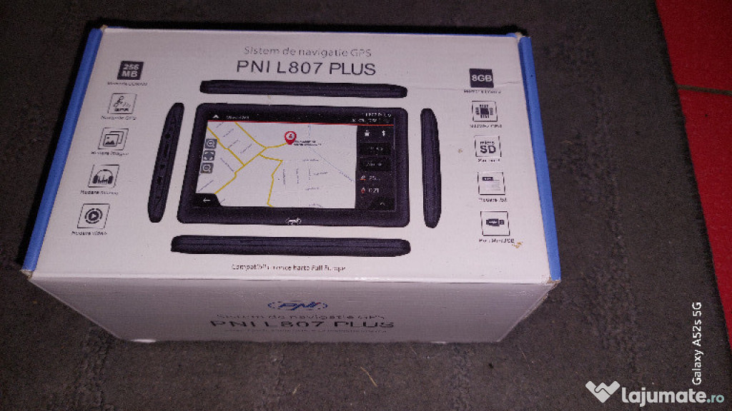 Navigatie GPS PNI, L807 PLUS, ecran 7 inch, 800 MHz, 8GB memorie inte