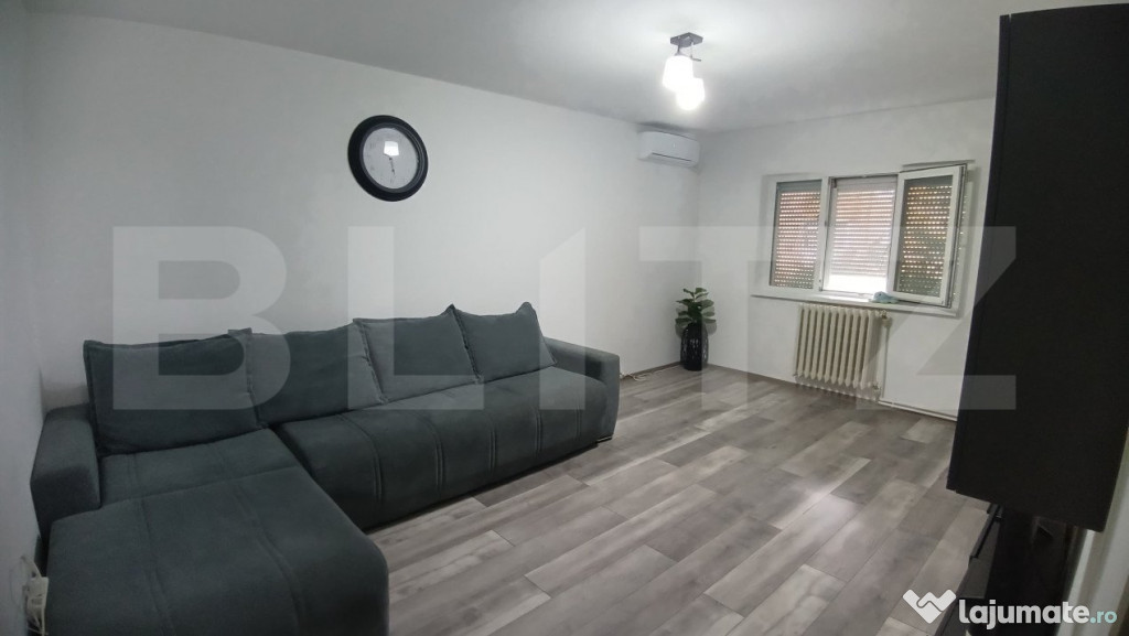 Apartament cu 2 camere, zona cetate Mercur, etajul 2