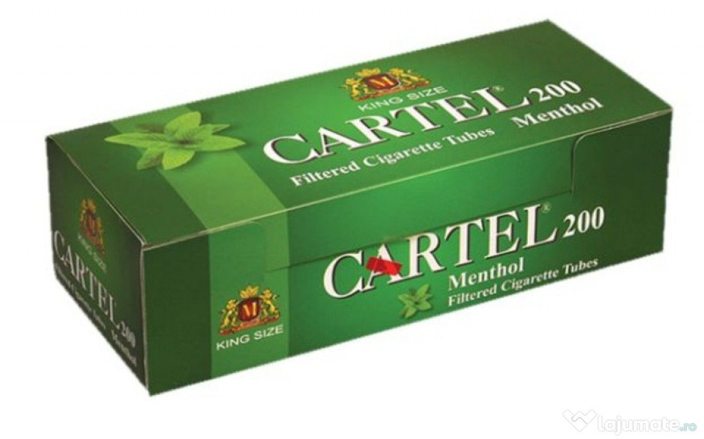 Tuburi Tigari Cartel Menthol 200