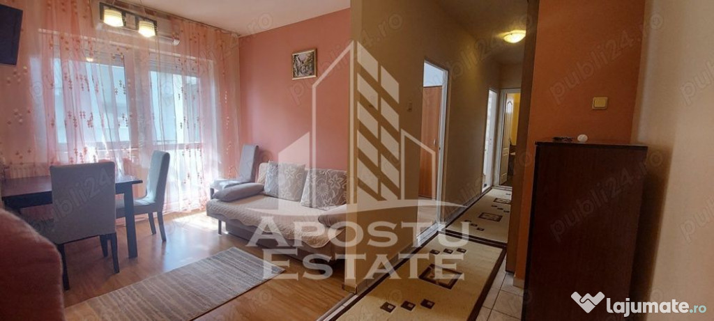 Apartament cu 3 camere decomandat, zona Brancoveanu