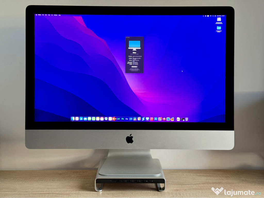 IMac 27” ecran Retina 5K model 2020