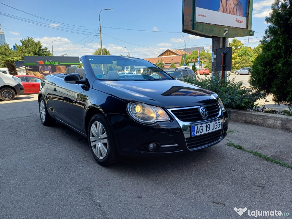 Vând vw eos 1.6 cabrio benzina inmatriculata