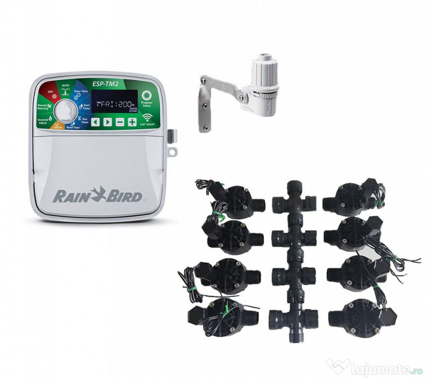 KIT IRIGATIE 8 ZONE EXTERIOARE RAINBIRD