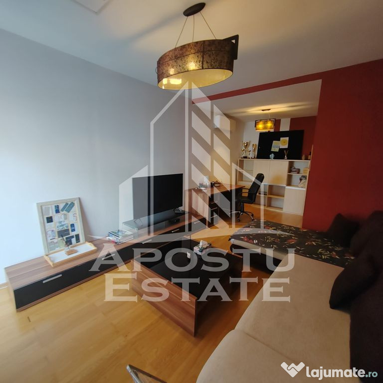 Apartament 2 camere, centrala proprie, zona Girocului