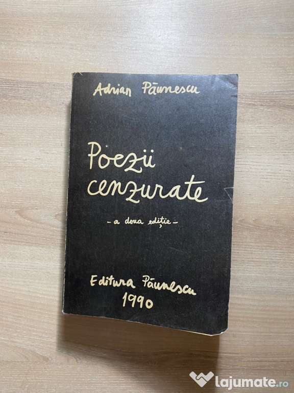 ,,Poezii cenzurate”/Adrian Păunescu