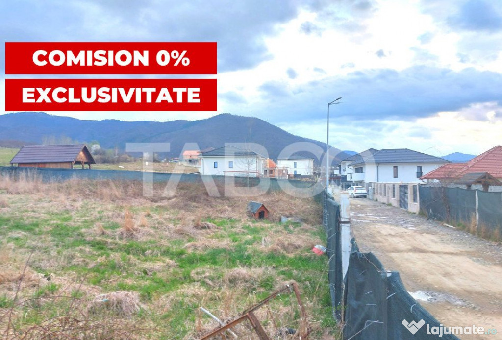 Exclusivitate Teren intravilan 1256mp in zona de case PUZ