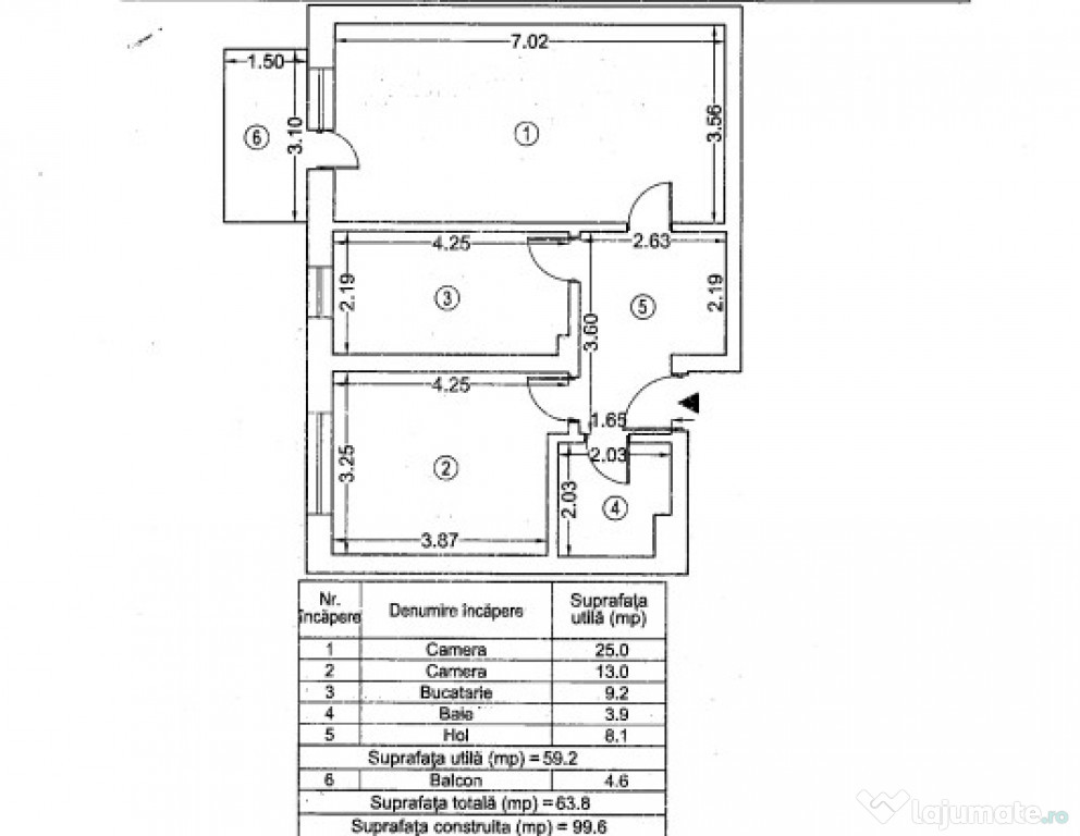 Apartament 2 camere -decomandat -zona Drumul Taberei-Plazza