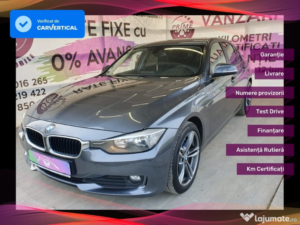 BMW F30 316 Luxury Navigatie An 2015 Piele Mod condus:Eco Pro,Comfort