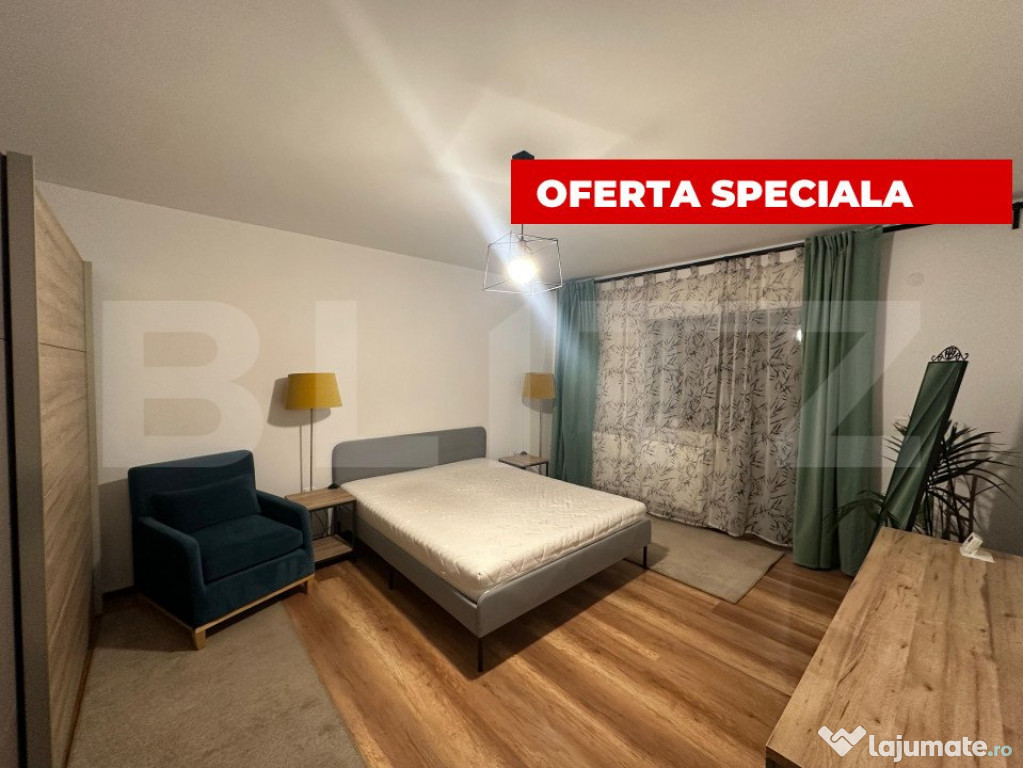 Apartament 2 camere semidecomandat, 50 mp, zone Cetate