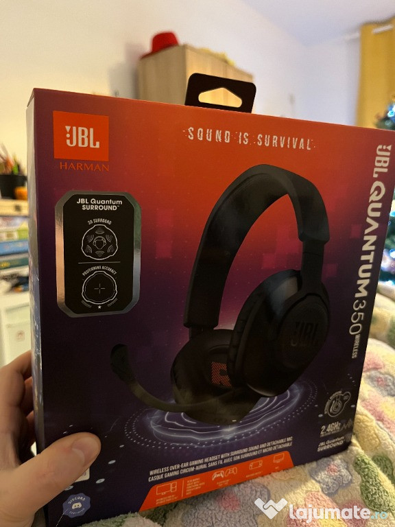 Casti JBL Quantum 350 Wireless