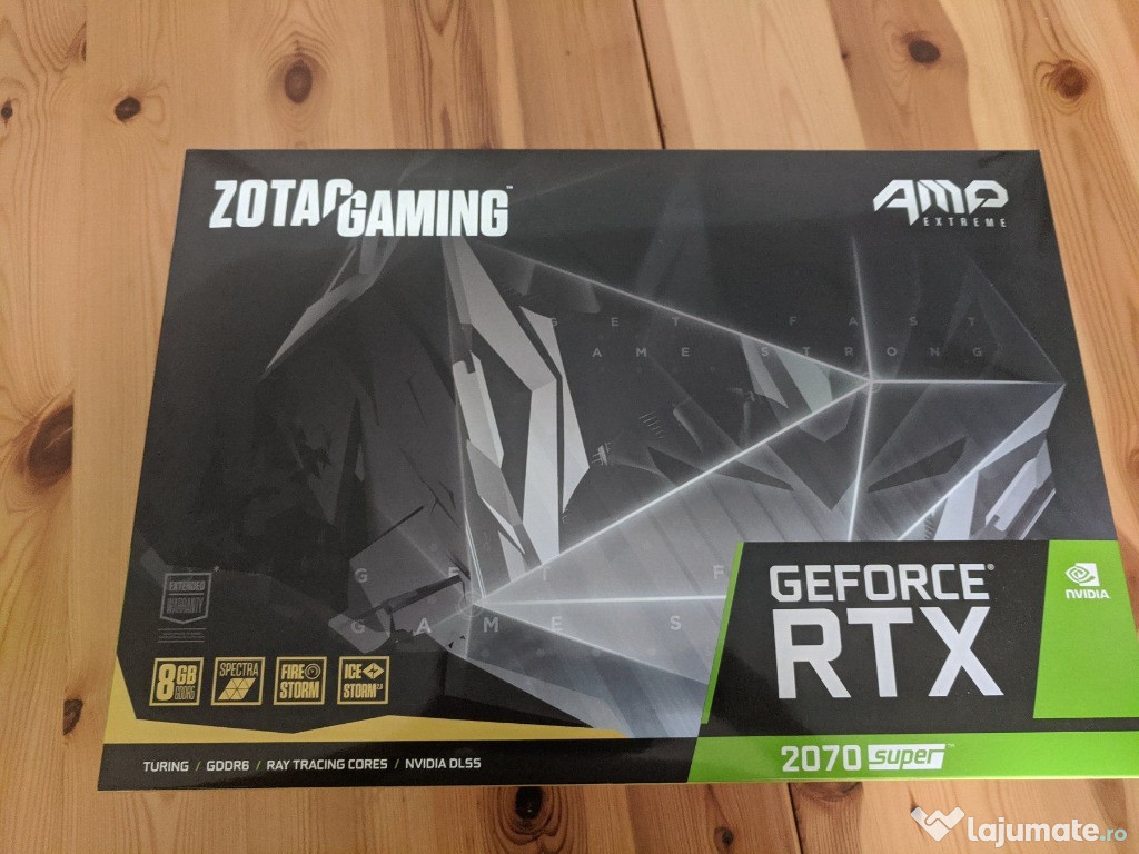 Placă Video Zotac RTX 2070 Super Amp Extreme 8GB