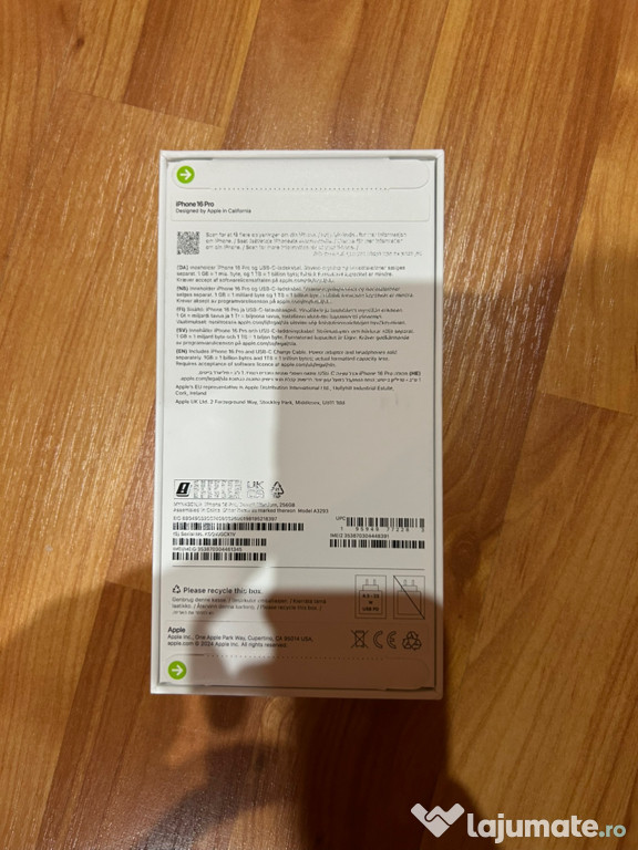 Iphone 16 Pro 256GB Desert Titanium