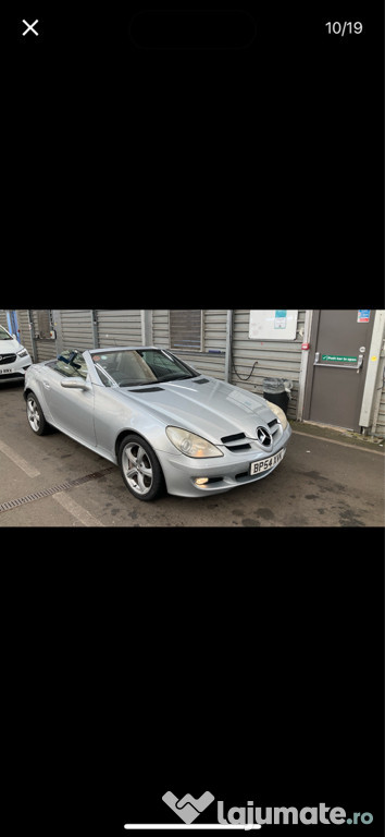 Mercedes slk benzina motor 3500 cu volan pe dreapta anglia