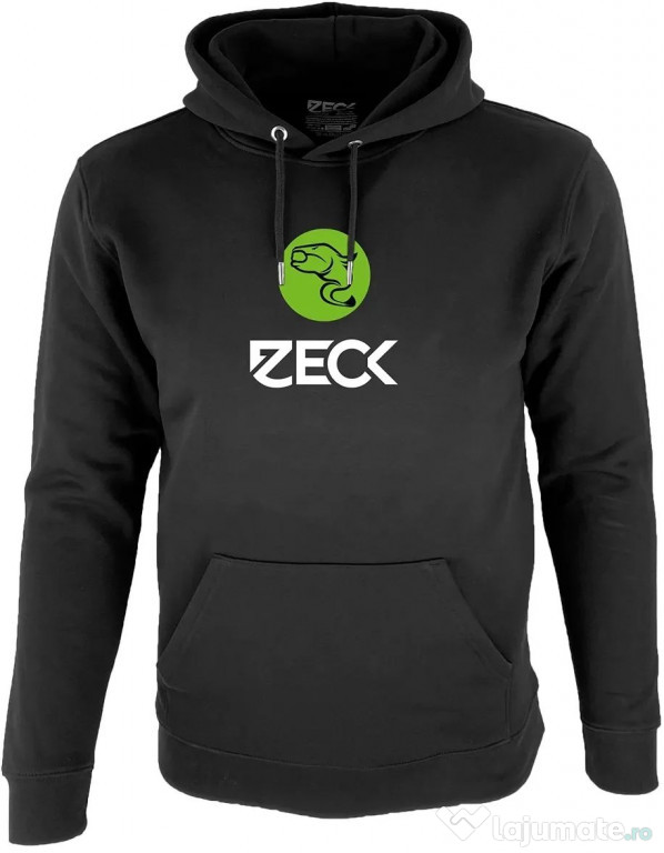 Hanorac ZECK Catfish Hoodie Black, Marime L