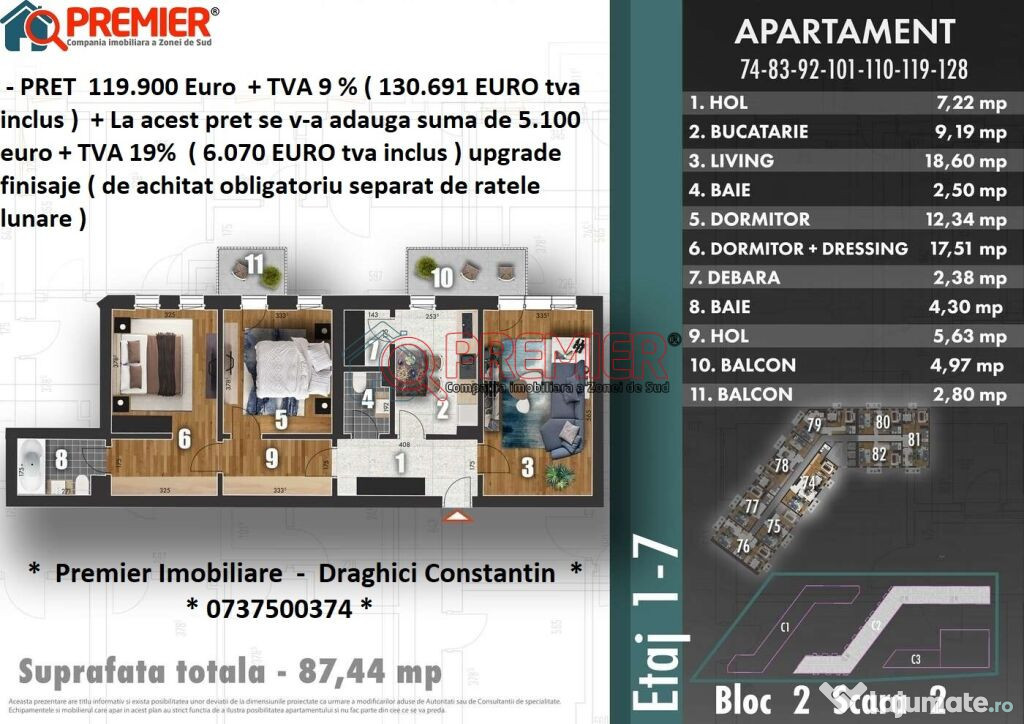 Rate la Dezvoltator - Z PARK RESIDENCE - Bulevardul