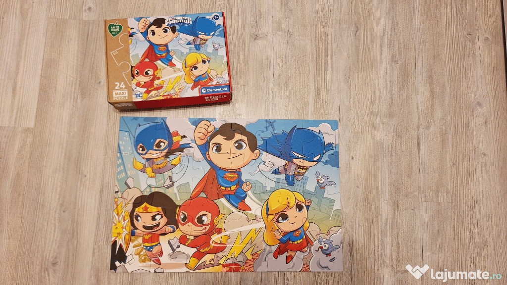 Puzzle Clementoni - DC Comics, 24 piese Maxi