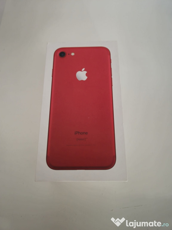 Iphone 7, red edition, 128 GB