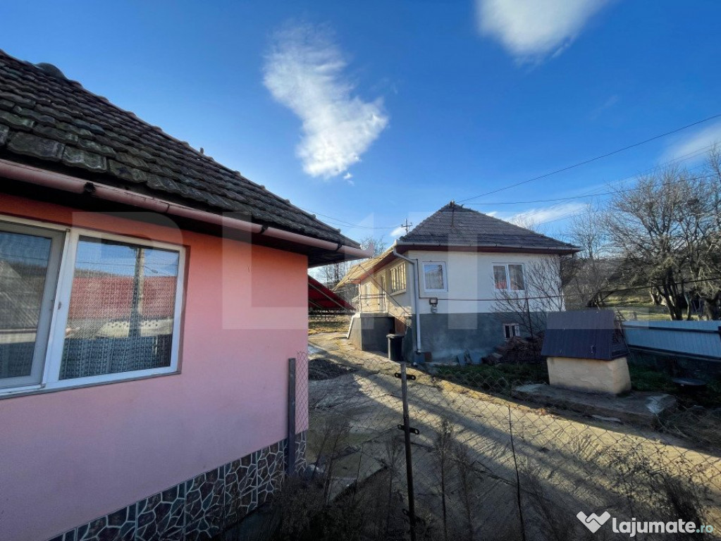 Casă 3 camere, teren 4.313mp, Patrangeni - Alba