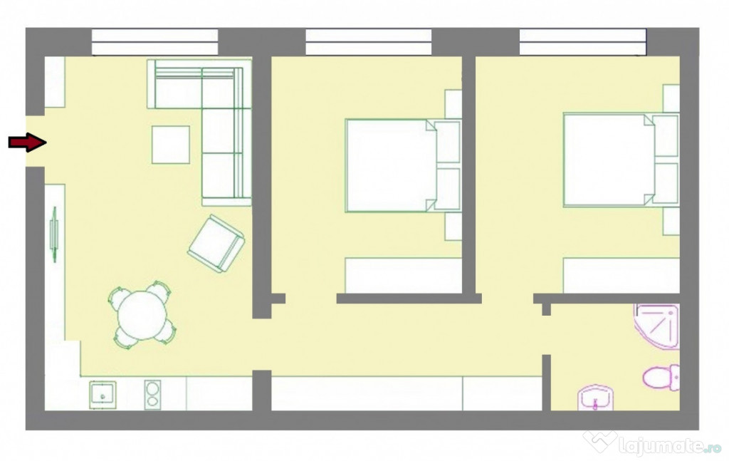 B-dul. Mamaia Lake View – 3 camere finisat total COMISION