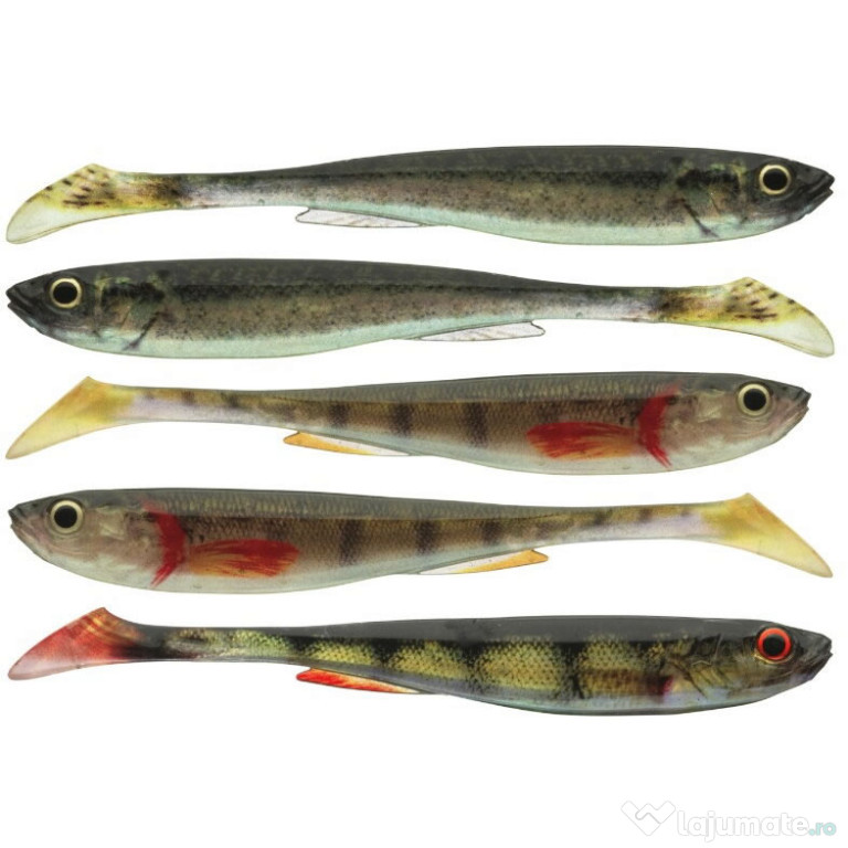 Shad DAIWA Prorex Real Slim Live, Color Mix, 7.5cm, 3.3g, 5buc/pac