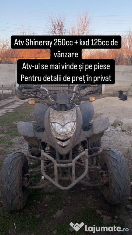 Atv Shineray 250cc+ cross Kxd 125cc