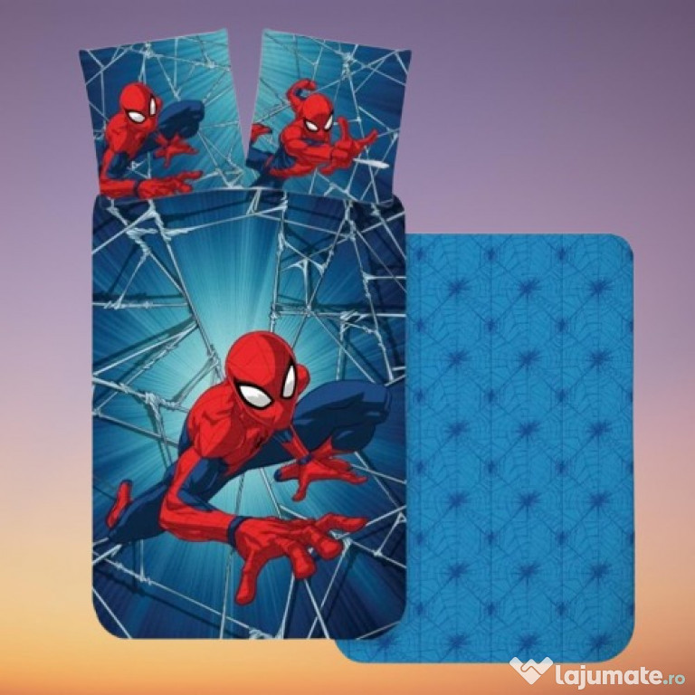 Lenjerie de pat pentru copii Spider Man