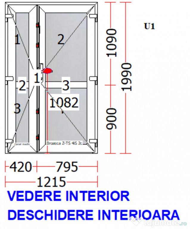 Usa, Ferestre si Usa Balcon VEKA