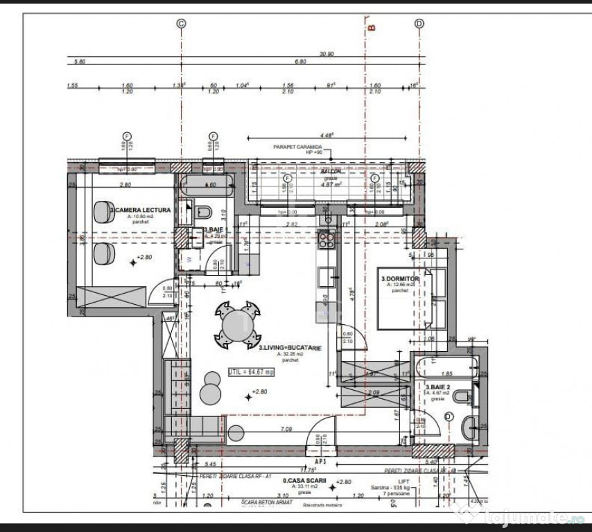 Apartament 3 camere | Zona Calea Șurii Mici