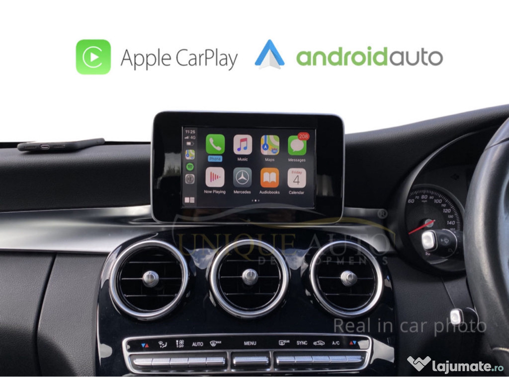 Activare Mercedes Apple CarPlay + Android Auto