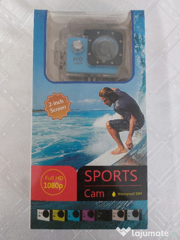 Camera actiune Sports Cam Full HD 1080p