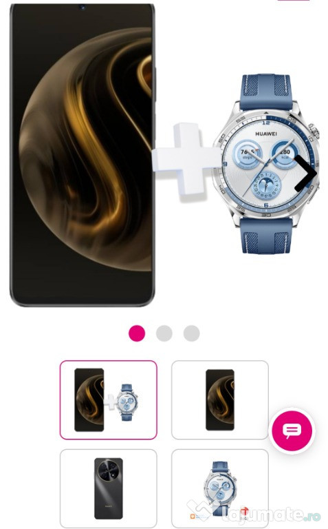 Smartwatch Huawei GT5 +telefon Huawei nova 12i