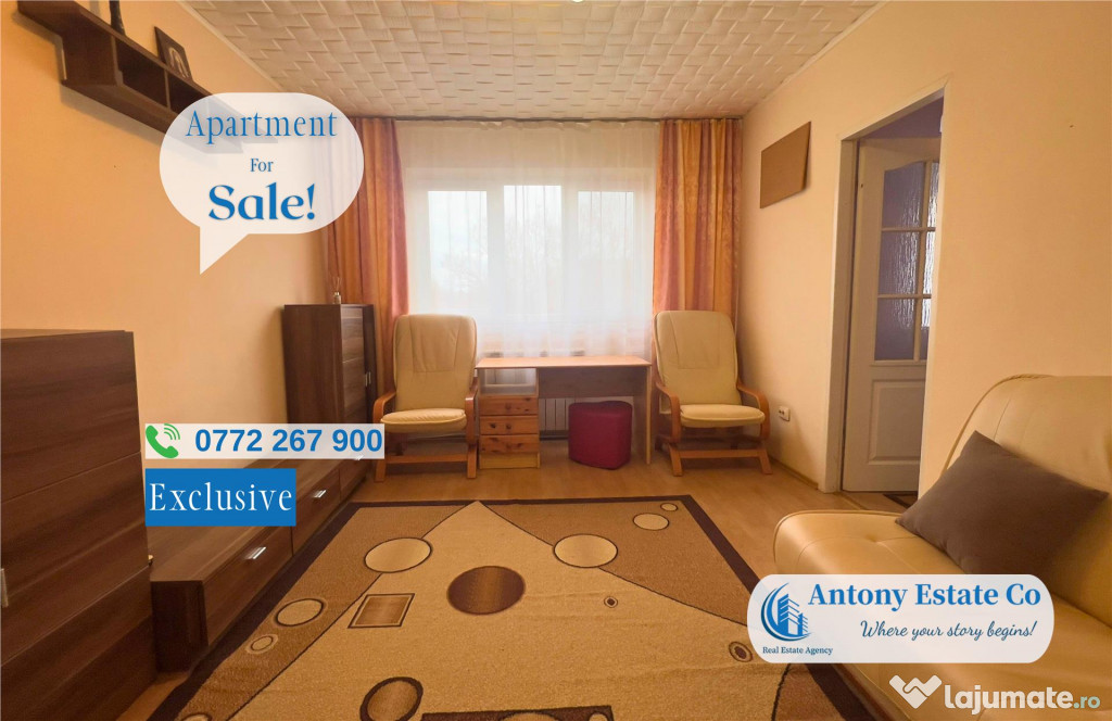 Apartament de , 2 Camere, Tip X, Cantemir, Oradea