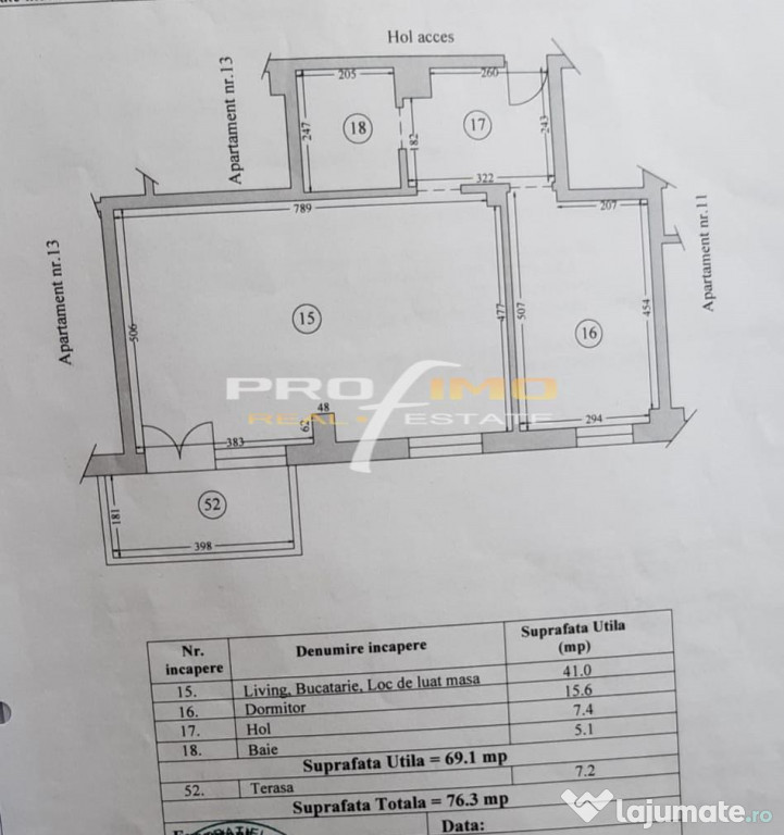 Bd Mamaia- apartament 2 camere 76 mp loc parcare inclus