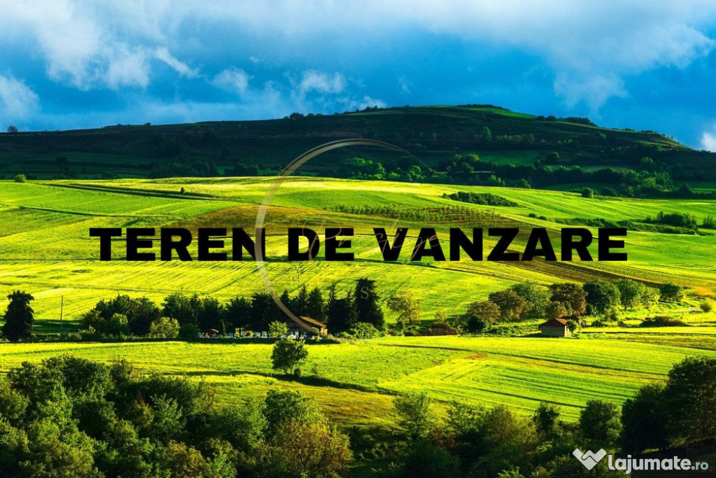 Teren intravilan in Valcele, 1400mp, front 20 ml, zona centr