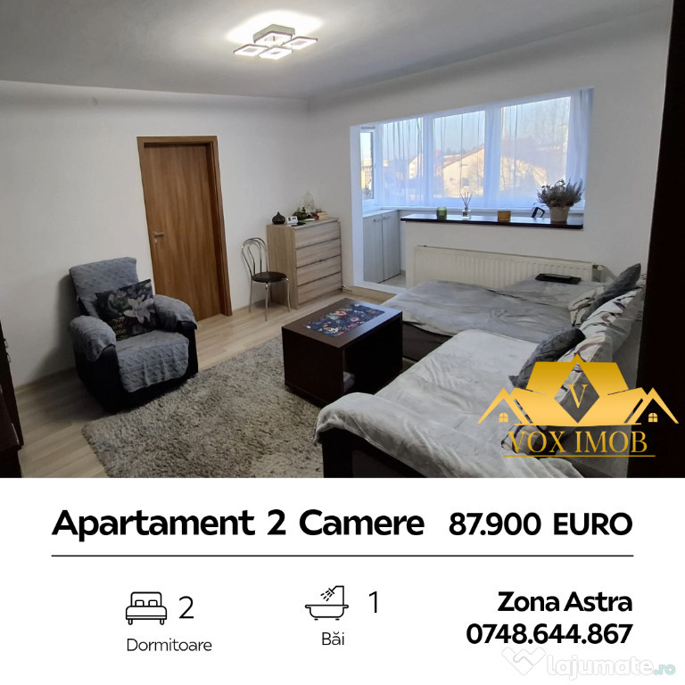 Apartament 2 camere - Zona Astra