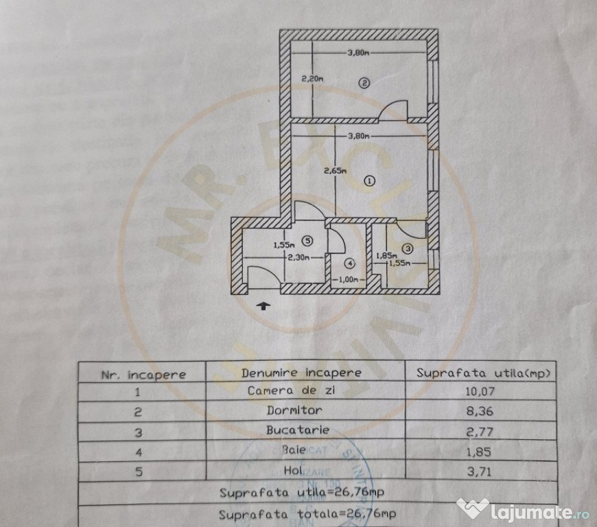 Apartament 2 camere Trivale!