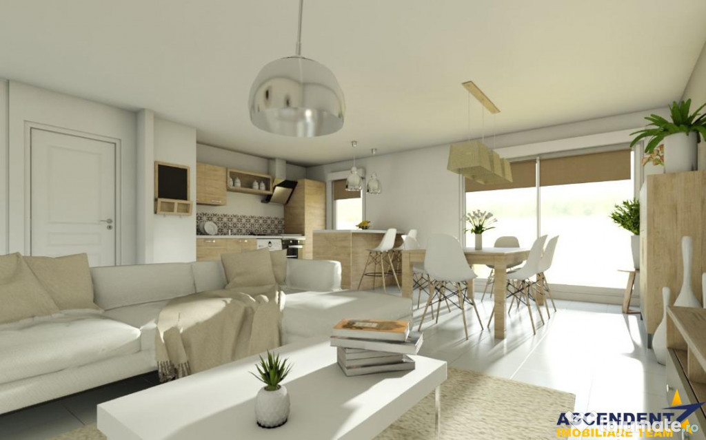 Decomandat, 3 camere, 78 mp, in Complexul Transilvania Resid