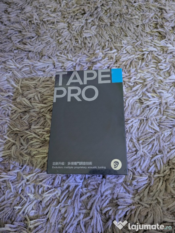 Vand Casti audio InEar cu fir LETSHUOER TAPE PRO nou sigilat in cutie