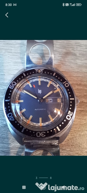 Ceas vintage LIP Submariner automatic