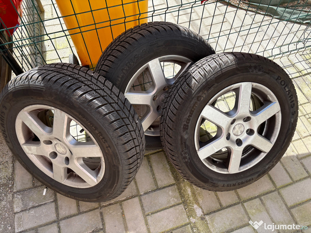 Jante și anvelope de iarnă Volkswagen golf 6