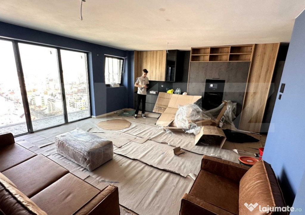 Apartament premium, cu 2 camere, 54 mp, teras, parcare, zona