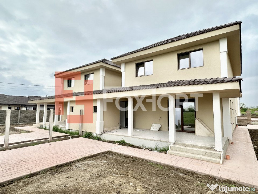 Duplex individual cu 5 camere si 440 mp teren - Mosnita Noua