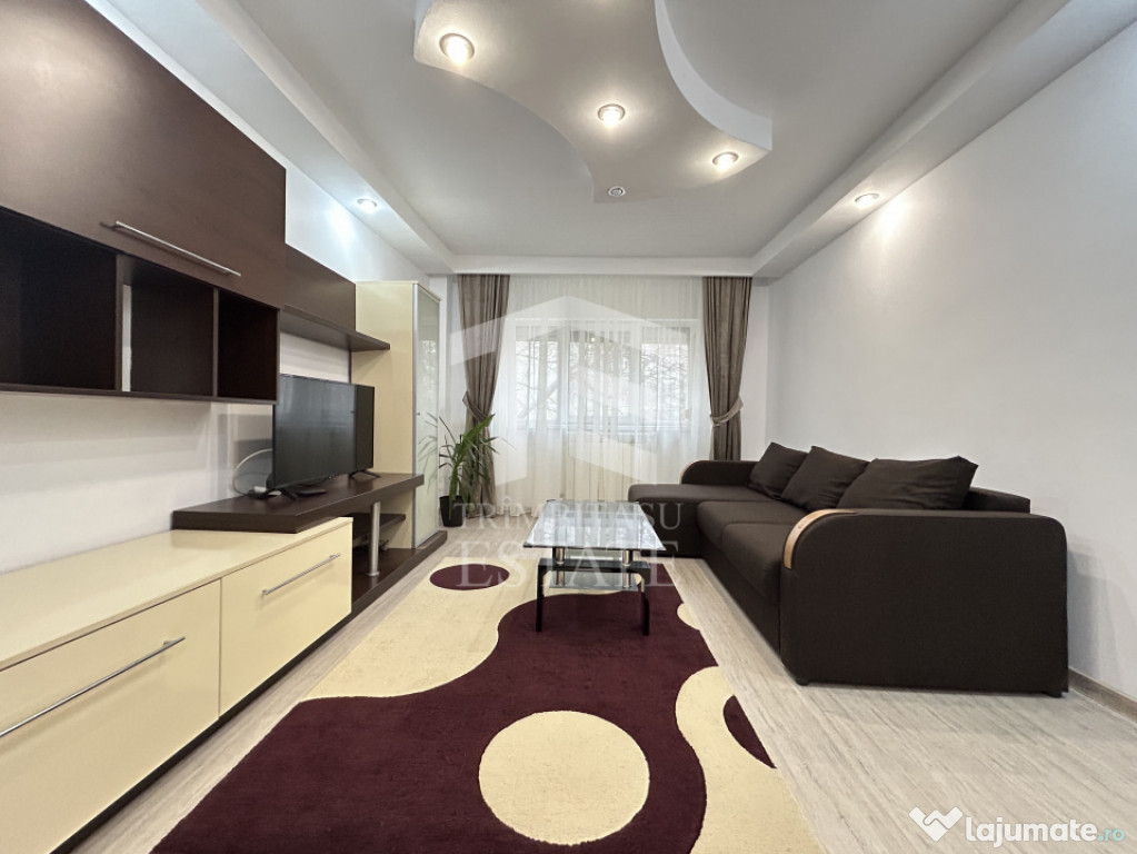 Apartament 3 camere Dacia - centrala termica - mobilat utila
