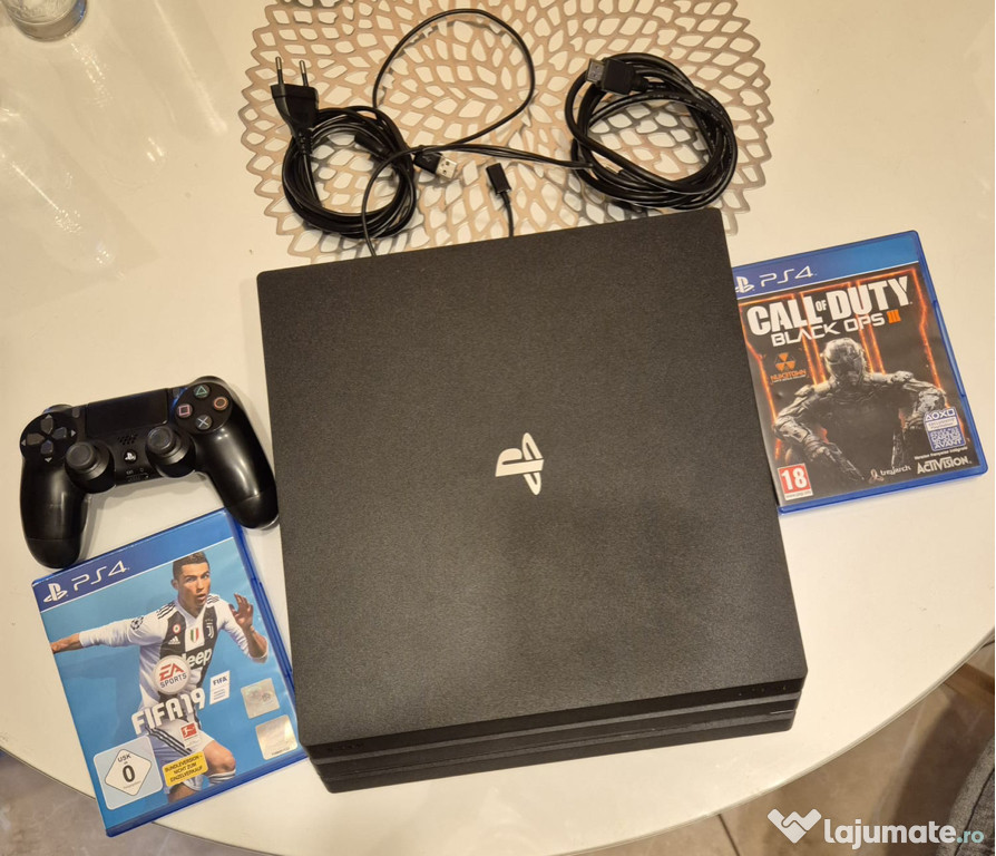 PS4 Pro 1TB cu jocuri