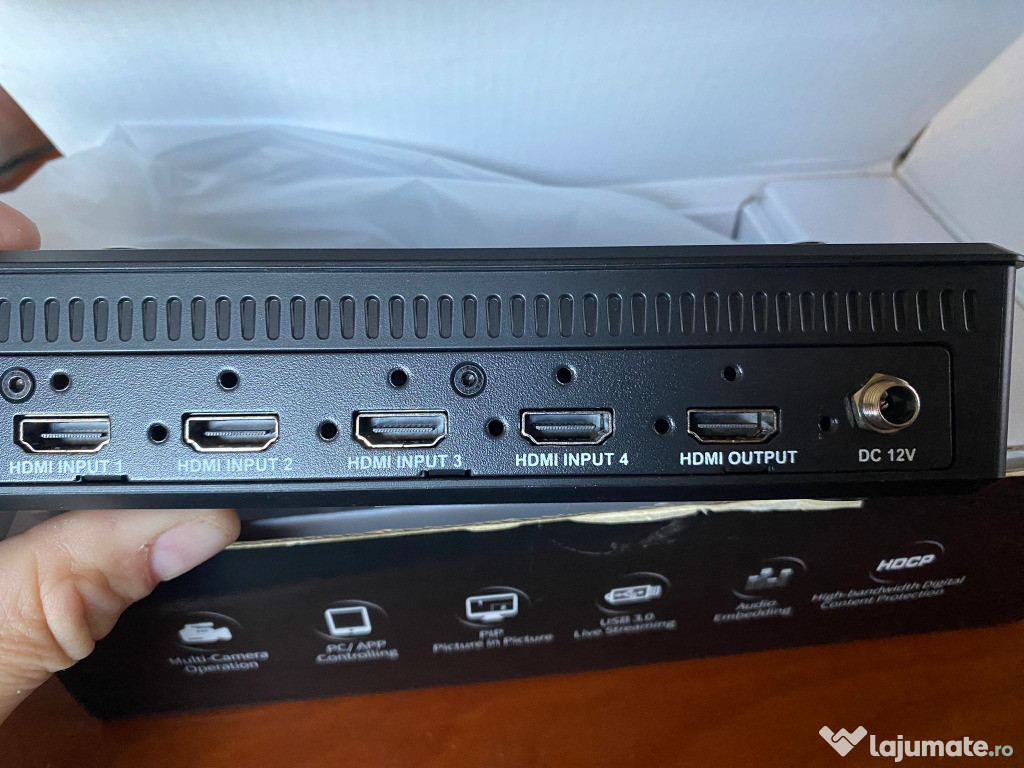 Feelworld LIVEPRO L1 Mixer video cu monitorizare (RGBLINK)