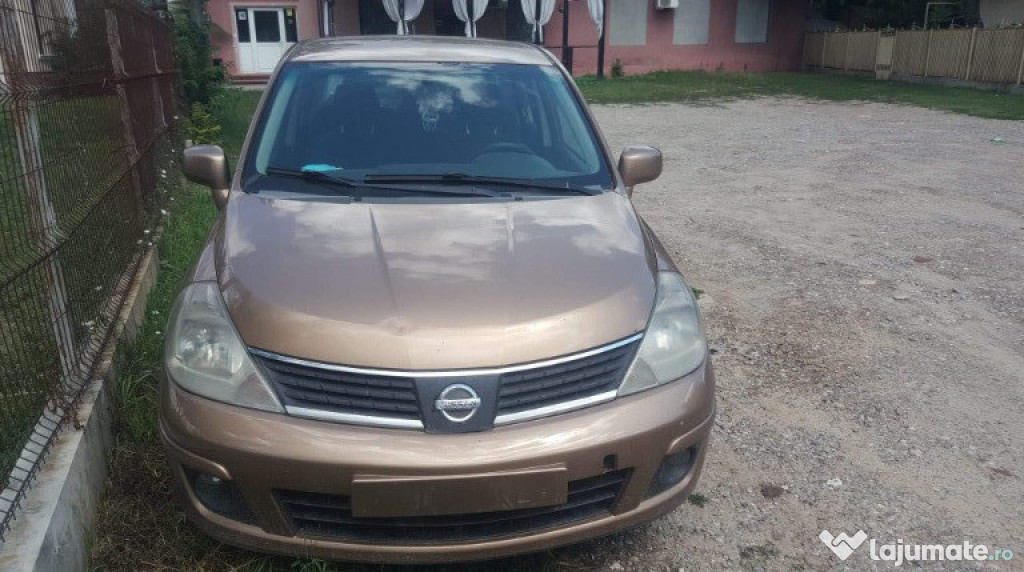 Dezmembrez nissan tida an 2008 motor 1.6 benzina capota fata,aripa