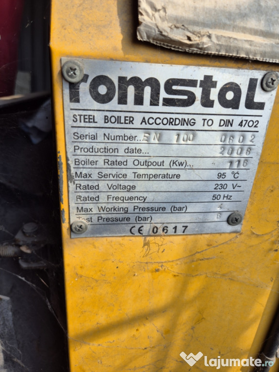 Centrala termica 116 kw