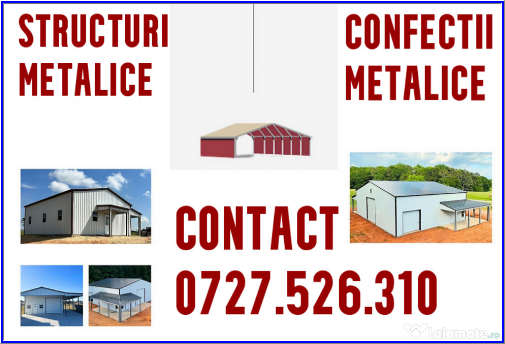 Atelier Confectii metalice, Structuri metalice, Sudura in Breaza PH