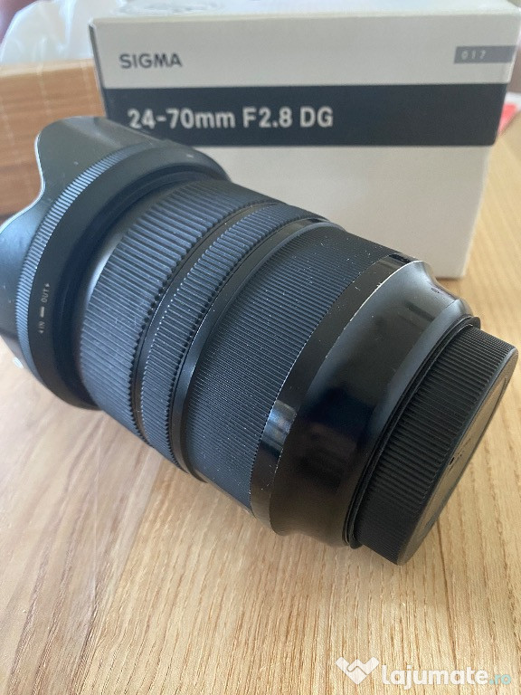 Sigma 24-70 Csnon ef Art cu garantie